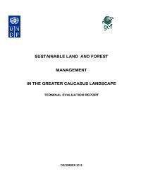 Sustainable Land and Forest Management in Greater Caucasus