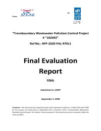 Transboundary Wastewater Pollution Control