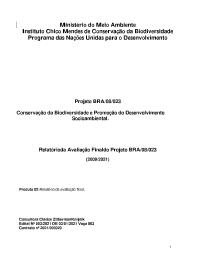 BRA/08/023 - Biodiversity Conservation: Final Evaluation
