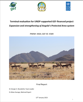 Terminal Evaluation  of Expansion & Strengthening Angola Protect Areas System  Project