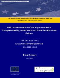 Support to Rural Entrepreneurship, Investment and Trade in Papua New Guinea