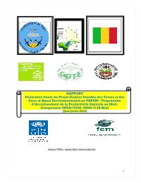 Final Evaluation of Project "Gestion Durable des Terres et des  Eaux et Appui Environnemental au PAPAM : Programme  d’Accroissement de la Productivité Agricole au Mali (PAPAM)