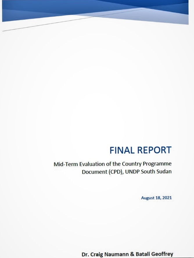 Mid Term Country Programme Document Evaluation