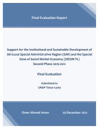 Final Evaluation for ZEESM project