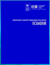 Independent Country Programme Evaluation: Ecuador