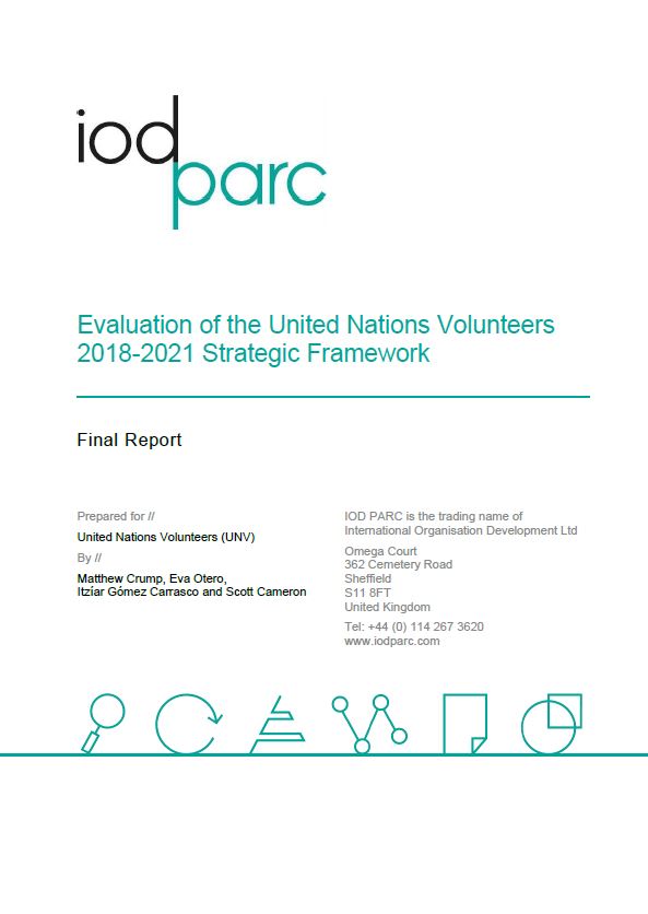 Evaluation of the UNV Strategic Framework 2018-2021
