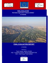 Final Project Evaluation: EU Green Agriculture Initiative in Armenia - UNDP component (Commissioned by Austrian Development Agency)