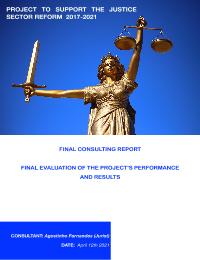 Final evaluation of Programme reforme justice