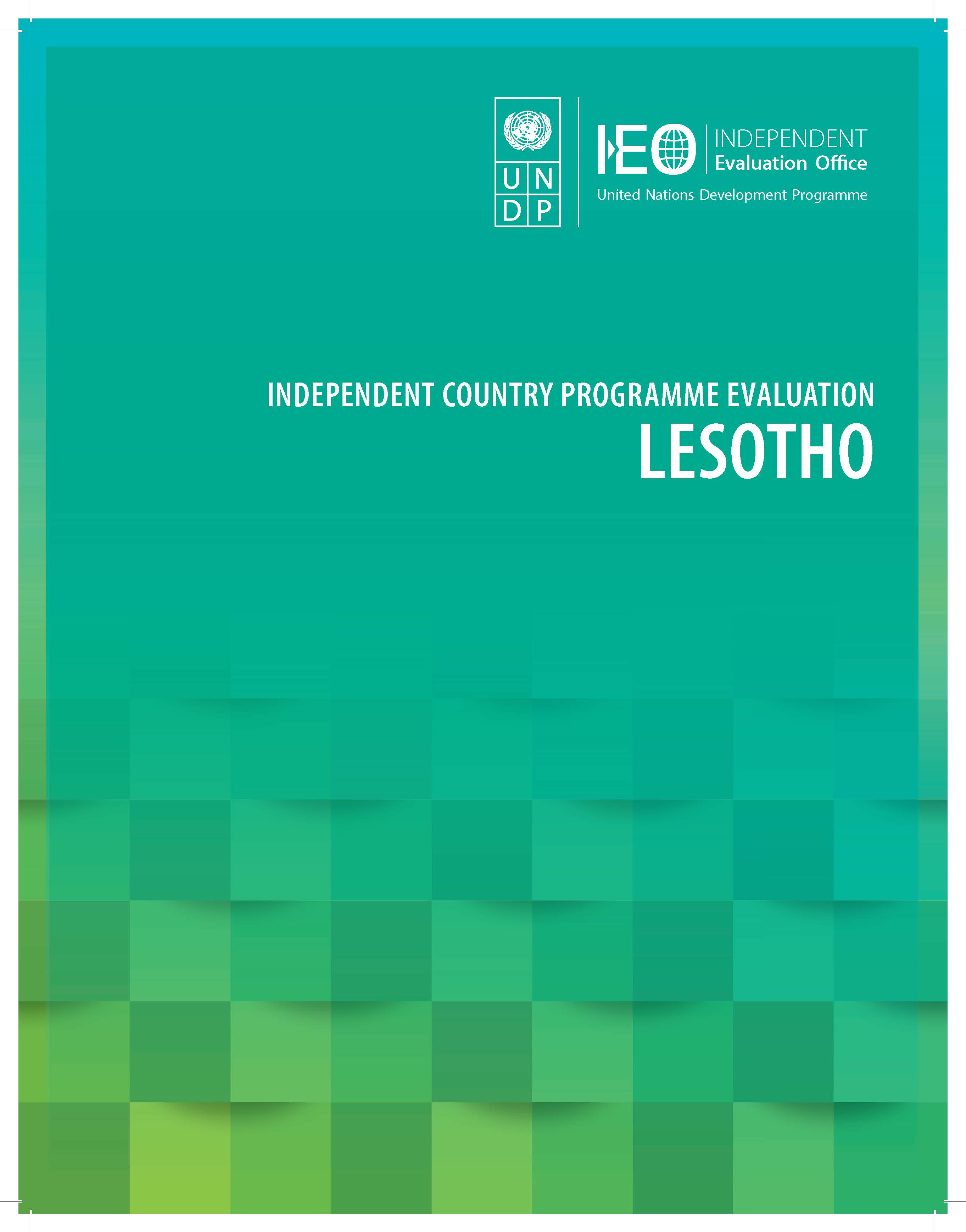 Independent Country Programme Evaluation: Lesotho