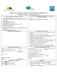Terminal Evaluation: Medium term planning for adaptation in climate sensitive sectors in Madagascar (PNA)