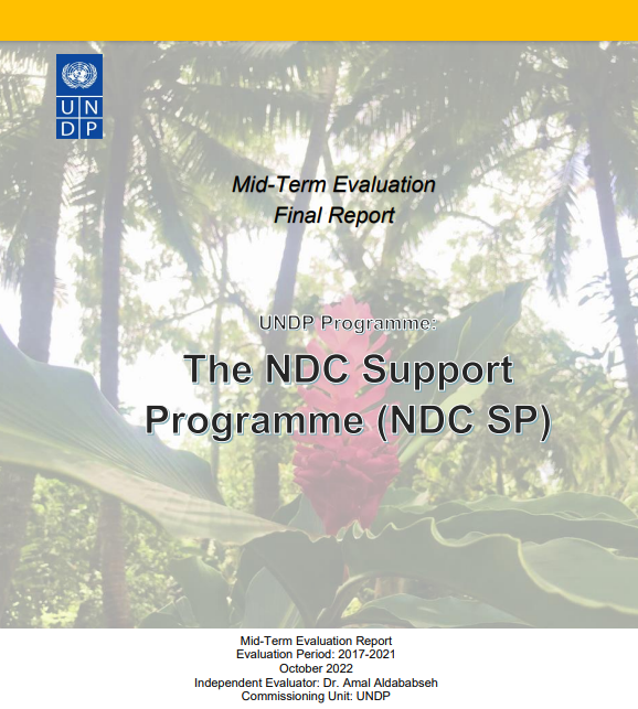 Mid-Term Evaluation of the NDC Support Programme