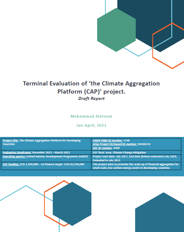 The Climate Aggregation Platform for Developing Countries (PIMS 5749)