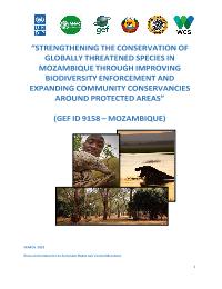 Mid-term review Evaluation: Strengthening the conservation of globally threatened species in Mozambique
