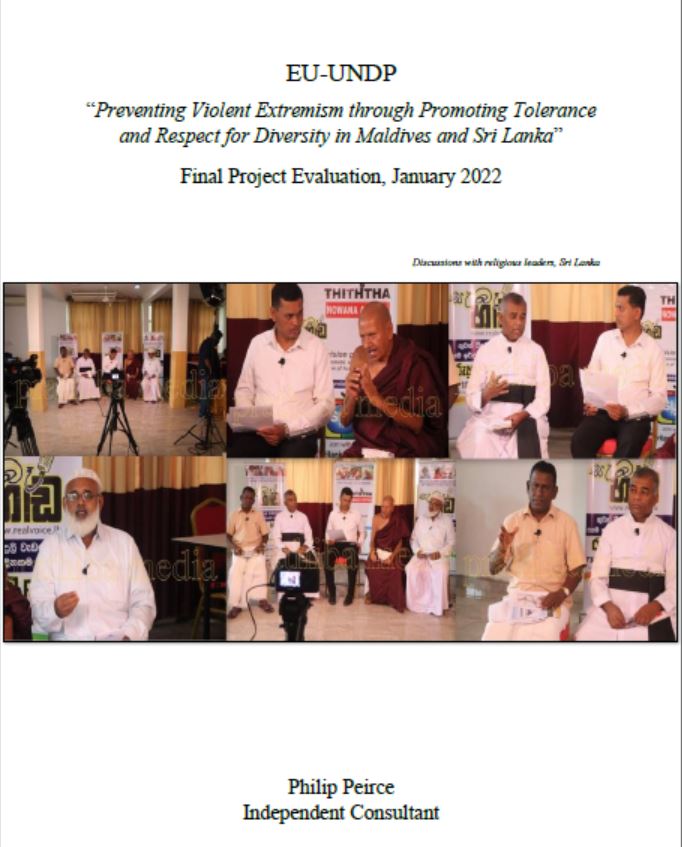 Preventing Violent Extremism through Promoting Tolerance and Respect for Diversity Phase II (PVE) - Final Evaluation