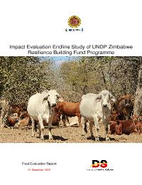 End of Project (Impact) Evaluation Zimbabwe Resilience Building Fund