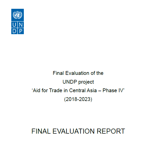 Project evaluation: Aid for Trade in Central Asia (phase IV)