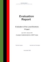 Project Evaluation of LOCAL ELECTIONS PROJECT (LEP)