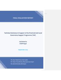 Final evaluation of PLGSP TA