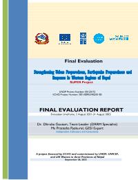 Final evaluation of SUPER project