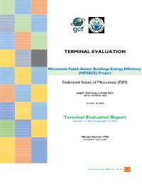 Terminal Evaluation FSM Public Sector Building Energy (GEF)