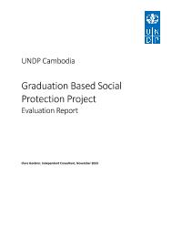 Final Evaluation of the Graduation Based Social Protection project