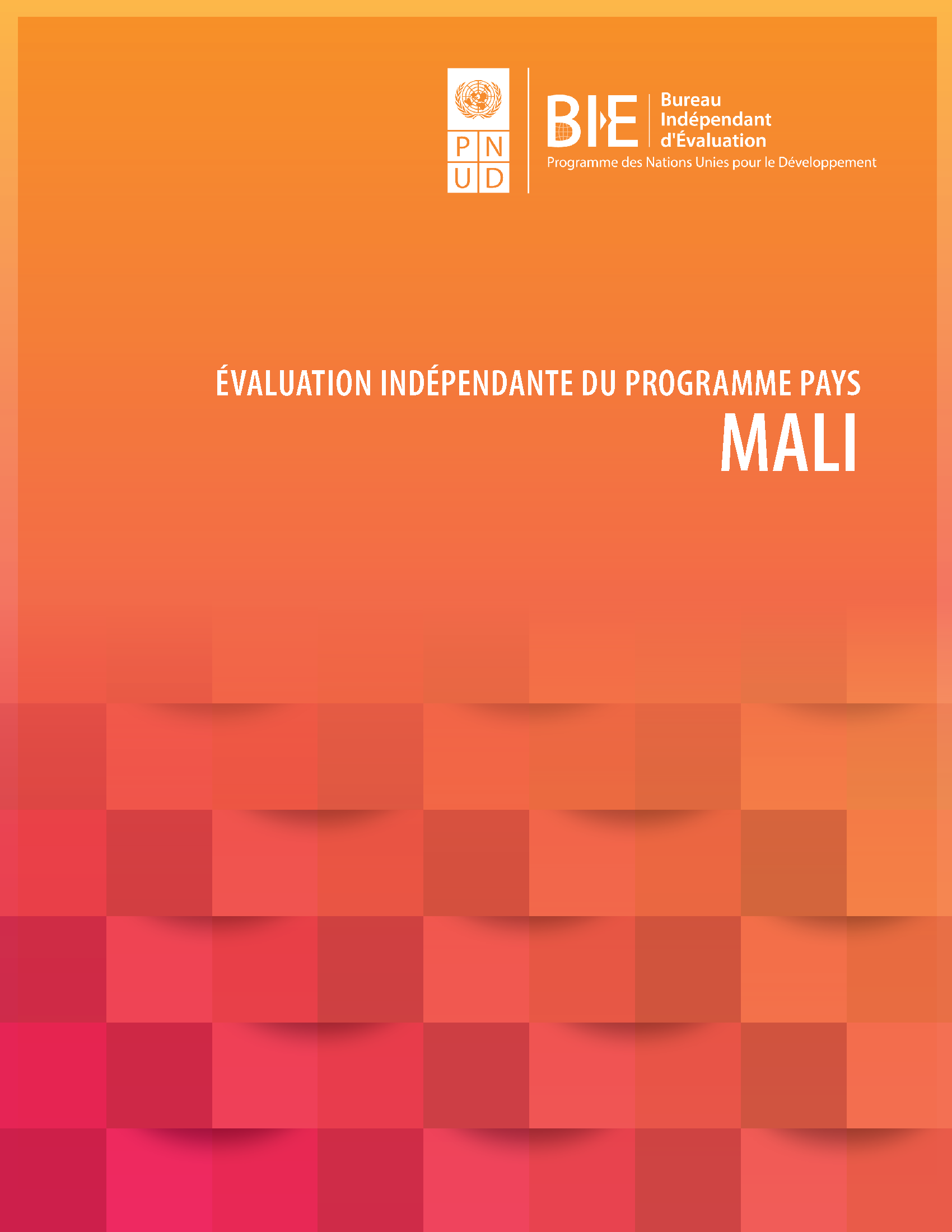 Independent Country Programme Evaluation: Mali