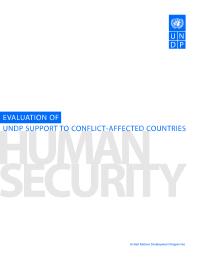 Evaluation of UNDP Support to Conflict-affected Countries