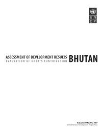 Assessment of Development Results: Bhutan