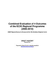 Evaluation/ Assessment of the Regional HIV/AIDS programme - 2006-2009