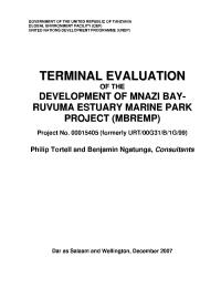 Development of Mnazi Bay Ruvum