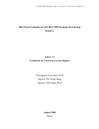 AECI UNDP SPI Mid-term Evaluation