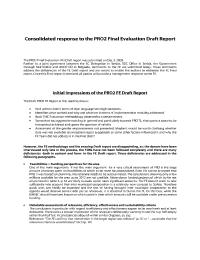 Final Evaluation of the PRO 2 Project