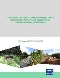 Integration of Climate Change Dimensions into National Development Frameworks and Programmes