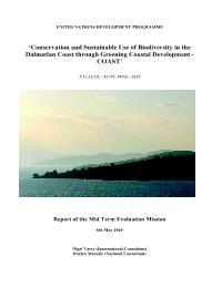 Conservation and Sustainable Use of Biodiversity in the Dalmatian Coast - Mid-term Project  Evaluation
