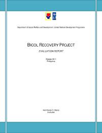 69421- Recovery Project for Typhoon-Affected Bicol - Terminal Evaluation