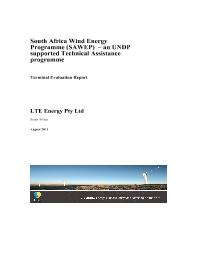 South Africa Wind Energy Programme (SAWEP)