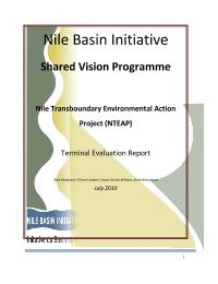 Nile Transboundary Environmental Action Project (NTEAP)- Terminal Evaluation