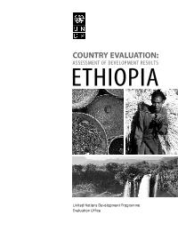 Assessment of Development Results: Ethiopia