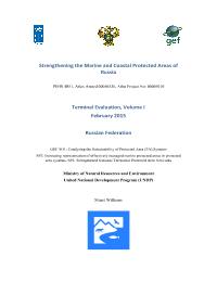 Strengthening the Marine and Coastal Protected Areas of Russia