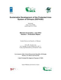 Midterm evaluation Sustainable Development of Protected Areas Programme