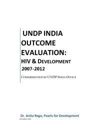 HIV and Development Outcome evaluation