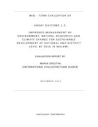 Effective management of environment, natural resources, climate change and disaster risk