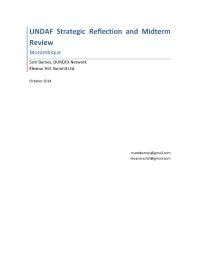 UNDAF Mid-term Review and Strategic Reflection