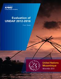 Evaluation of UNDAF 2012-2016