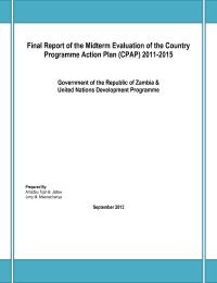 Mid-Term Evaluation of the 2011-2015 Country Programme