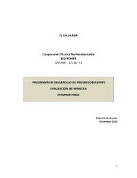 Evaluación final de los resultados alcanzados en la generación de modelos de negocio basados en cadenas de valor
