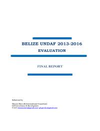 UNDAF Final Evaluation