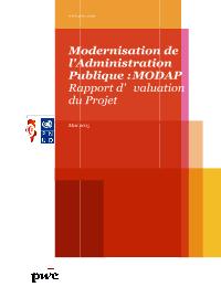 Modernisation de l'Ad Publique : Rapport d'Évaluation du Projet