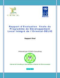 Evaluation finale du  Program me de Développement  Local Intégré de l?Oriental - DELIO