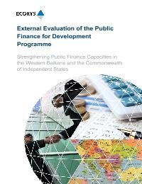 Final Evaluation of Public Finance for Development programme